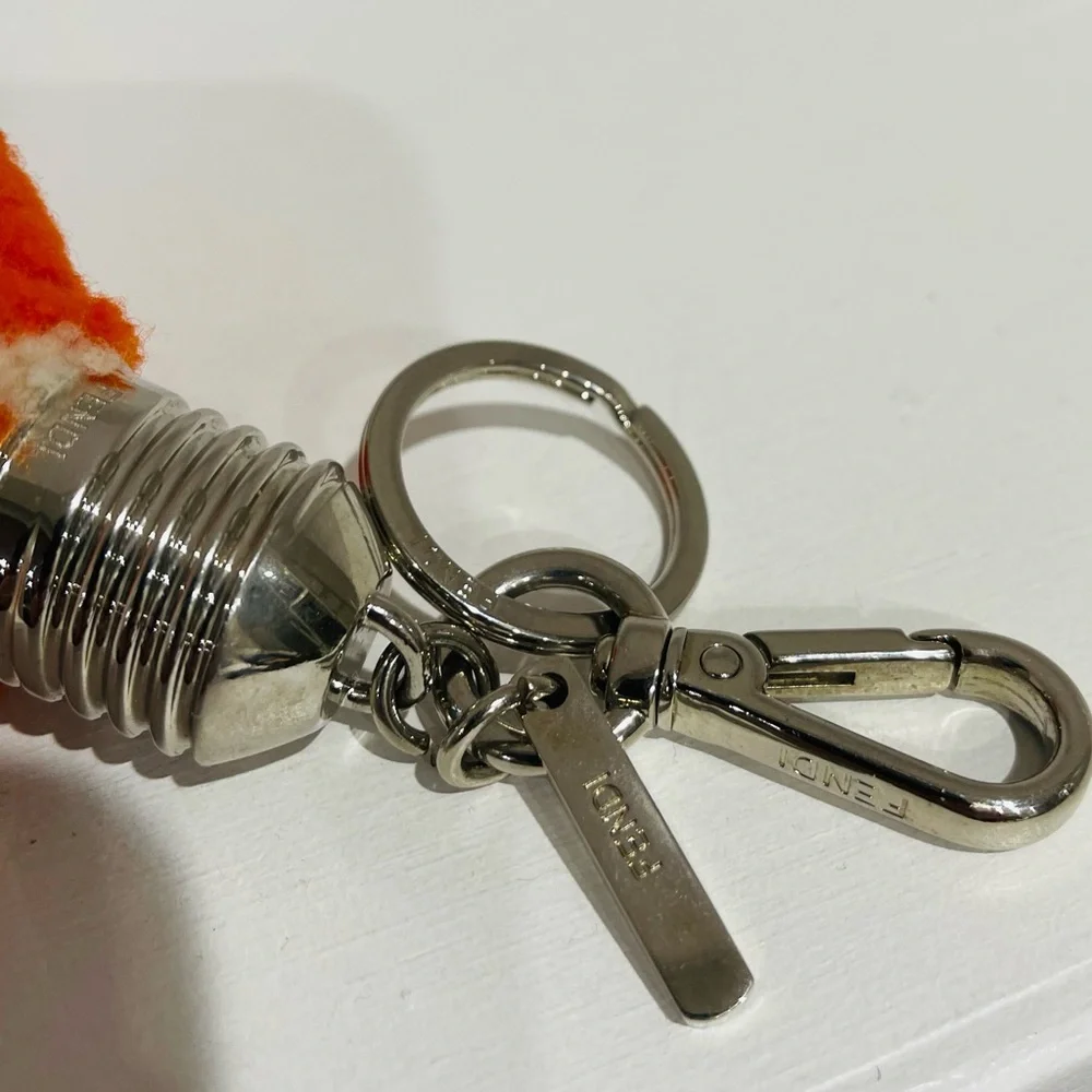 Fendi Orange Keychain - Very Rare and One Of A Kind! - Picture 2 of 4